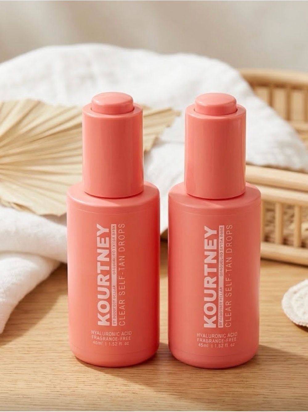 2x Kourtney Kellar Clear Self-Tan Drops 1.52oz